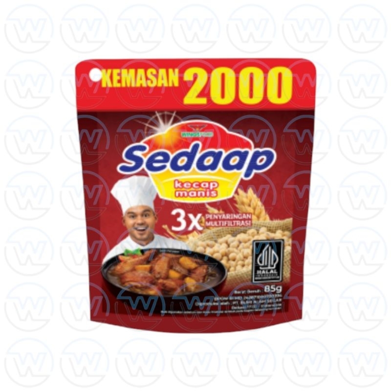 

Sedaap Kecap Manis 77gr [Eceran Rp2.000]