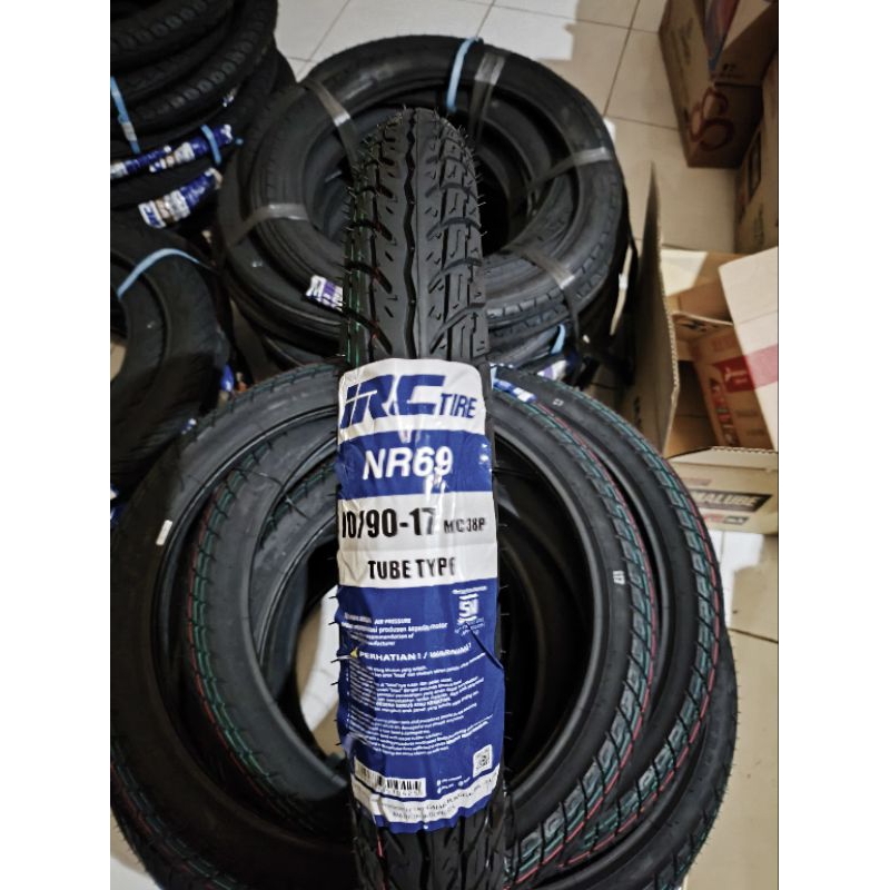 Ban Luar IRC NR-69 70/90-17 Tubetype / Untuk Ban Depan Sepeda Motor Bebek Supra Revo Jupiter
