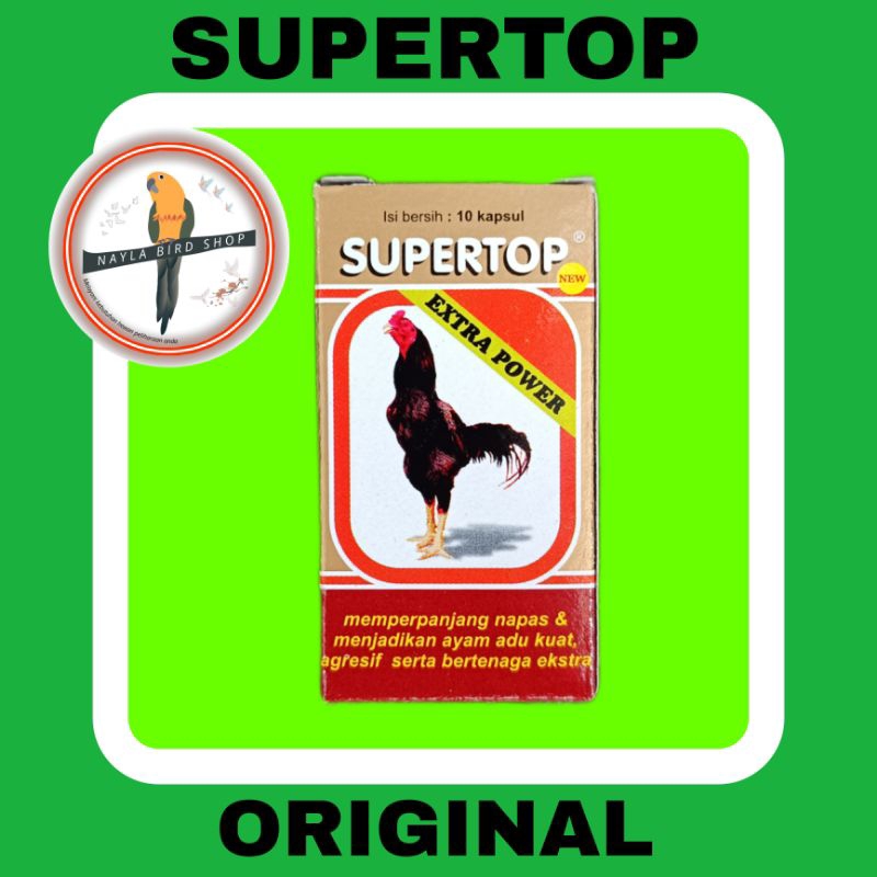SUPERTOP EXTRA POWER VITAMIN AYAM SUPER TOP AYAM JAGO