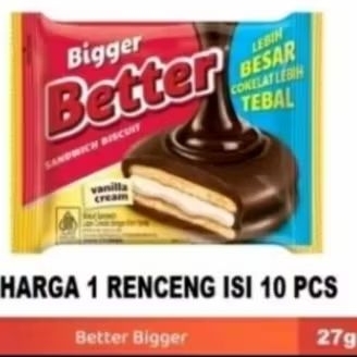 

Better Sandwich Biskuit Renceng isi 10 pcs halal