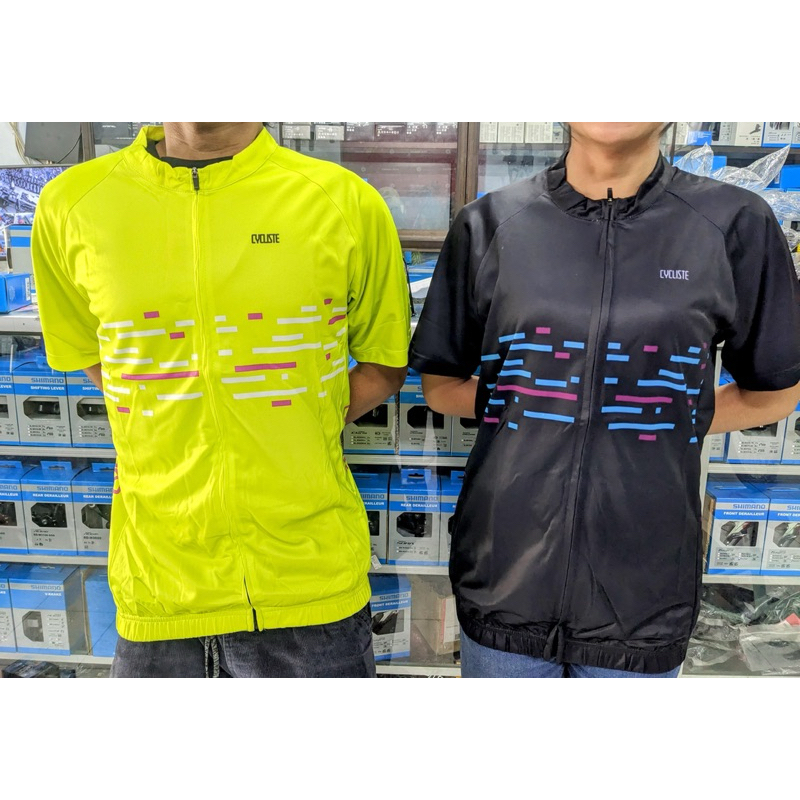 JERSEY Sepeda Balap Lengan Pendek VOIE CYCLISTE / Jersey Road Bike Short Sleves