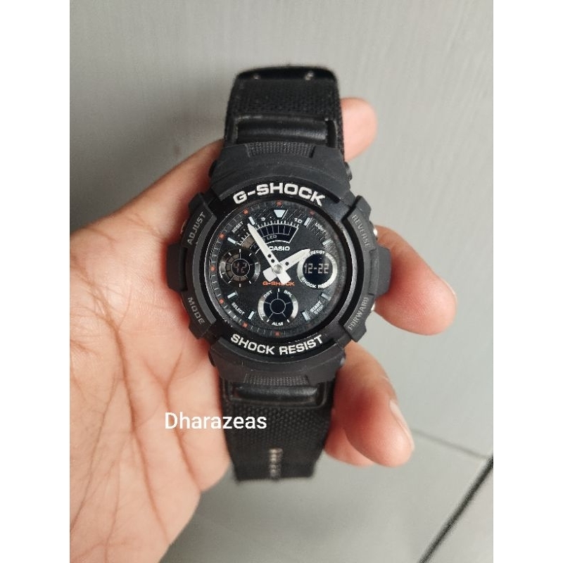 Jam Tangan Casio G Shock Gshock AW-591 ms second bekas