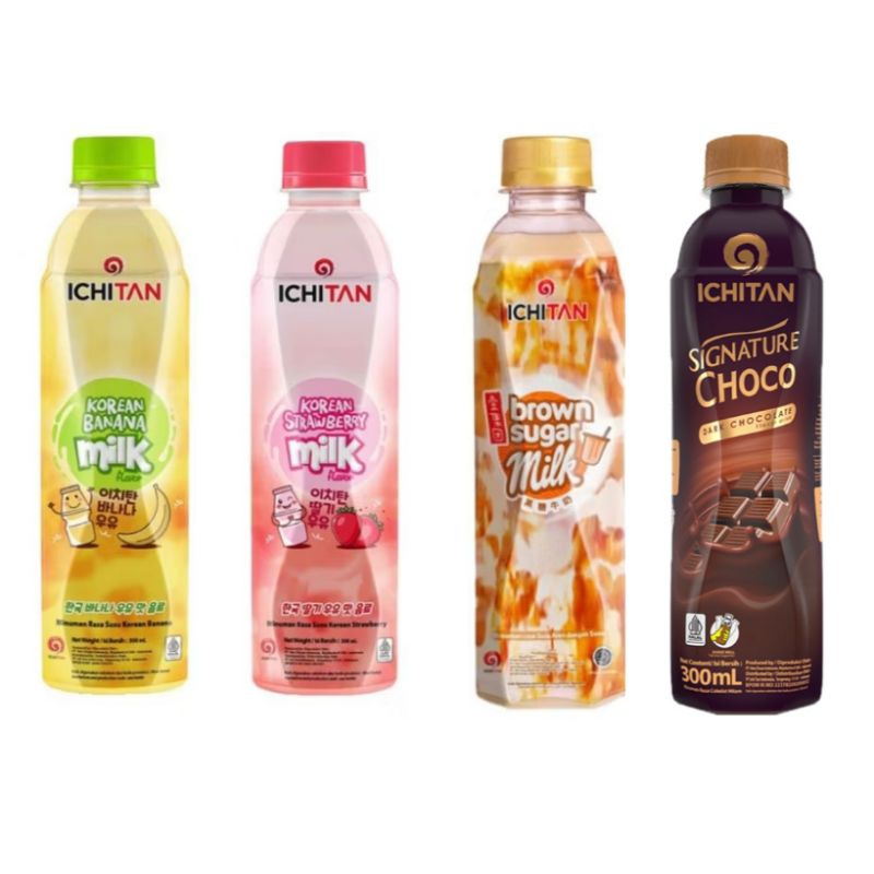 

(instant saja) ICHITAN Korean susu cair Banana Milk strawberry brown sugar signature choco