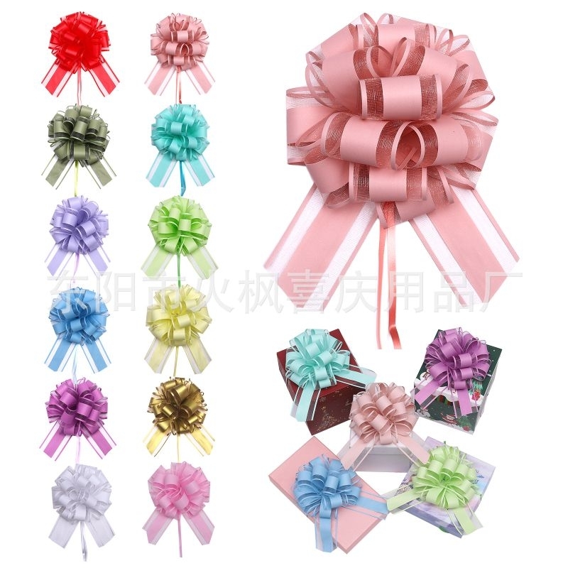 

Pita Tarik Serut 3cm untuk hiasan Kado Hampers Parcel Bingkisan (Pompom)