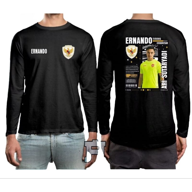 KAOS LENGAN PANJANG TIMNAS INDONESIA ERNANDO