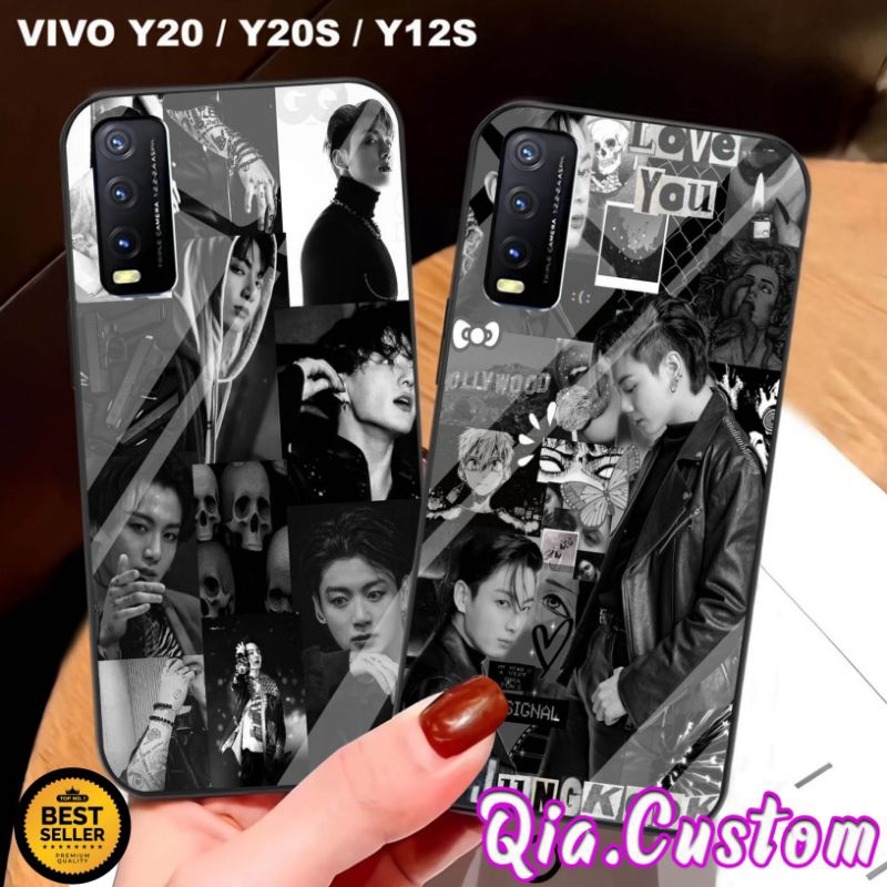 Promo Case Glossy Vivo Y20 Y20s Y12s Terbaru , Case Glossy Kilau Vivo Y20 Y20s Y12s , pelindung Hp V