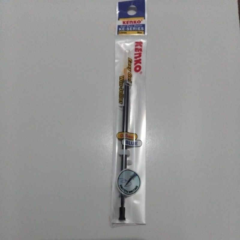 

REFILL PULPEN / ISI PULPEN GEL EASY GEL WIN JELLER KE-SERIES MERK KENKO UKURAN 0,5 MM WARNA HITAM DAN BIRU