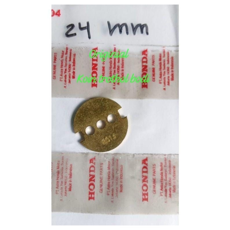 Koin Coin TB Throttle Body 24mm Vario125 old Supra Fi Helm in Blade