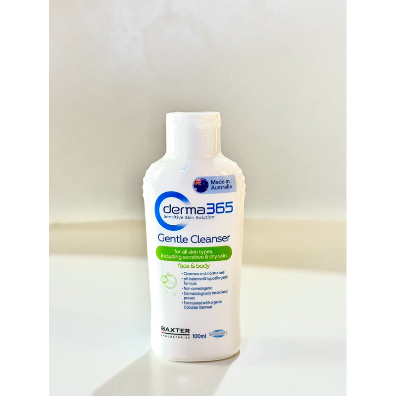 DERMA 365 Gentle Cleanser Sensitive Skin Solution Face & Body Original