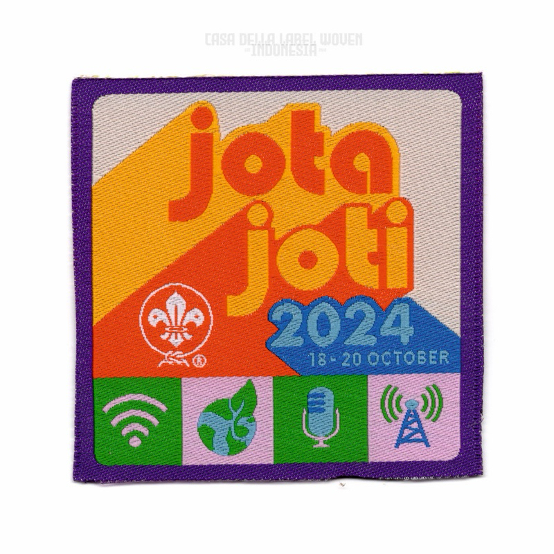 Emblem Jota Joti - Badge Jota Joti 2024 Woven - Tiska Jota Joti 2024 Woven