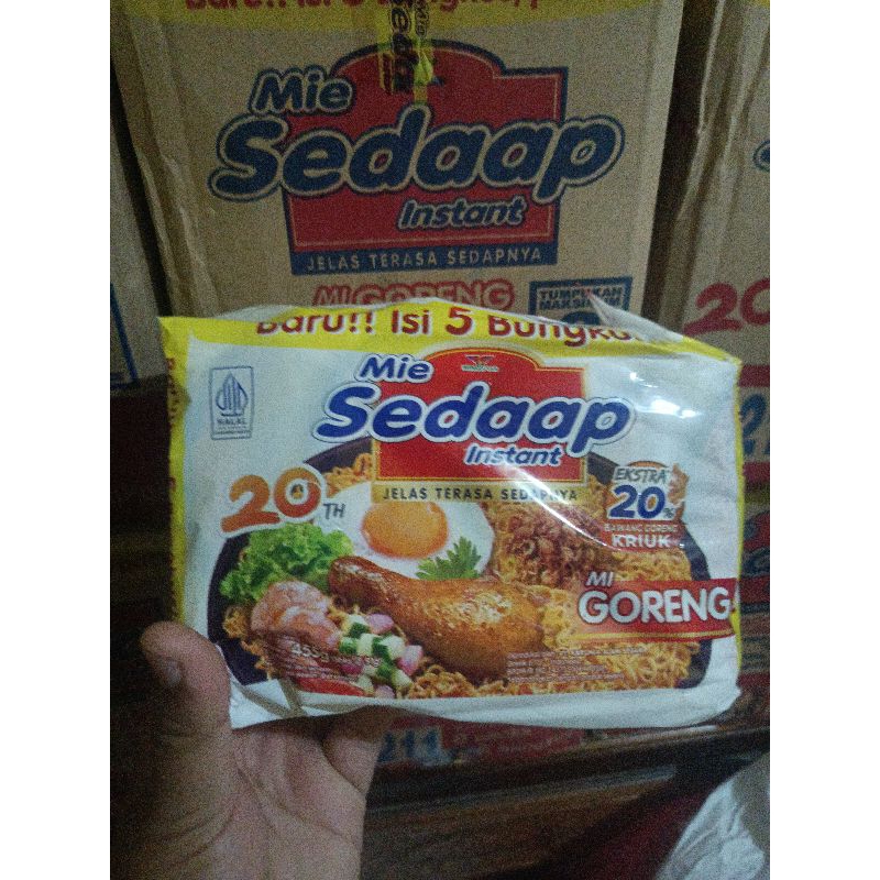 

mie sedaap SEDAP GORENG 90 gram paket isi 5