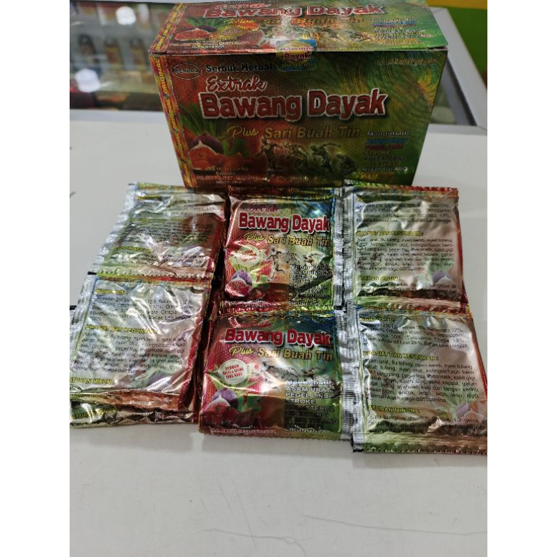 JAMU serbuk HERBAL BAWANG DAYAK PLUS SARI BUAH TIN ORIGINAL