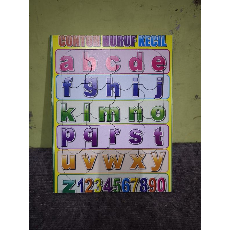 

Preloved Puzzle Huruf