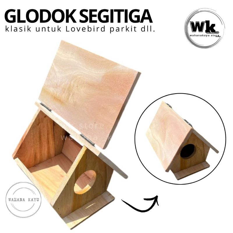 GLODOK RUMAH SEGITIGA PINTU ATAS/ GLODOK LOVEBIRD & PARIT