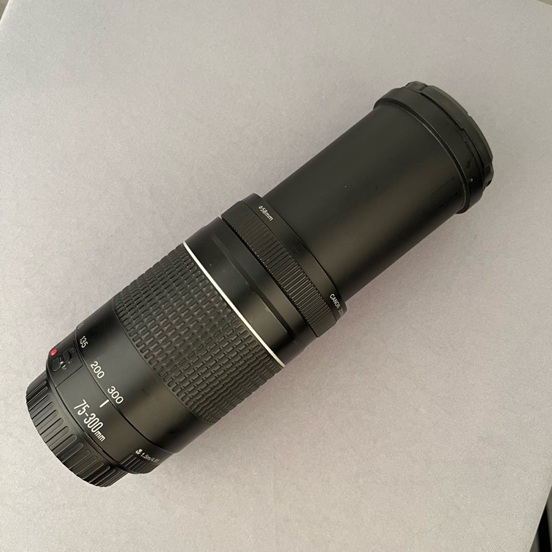 LENSA TELE 75-300MM FOR CANON MULUSSS