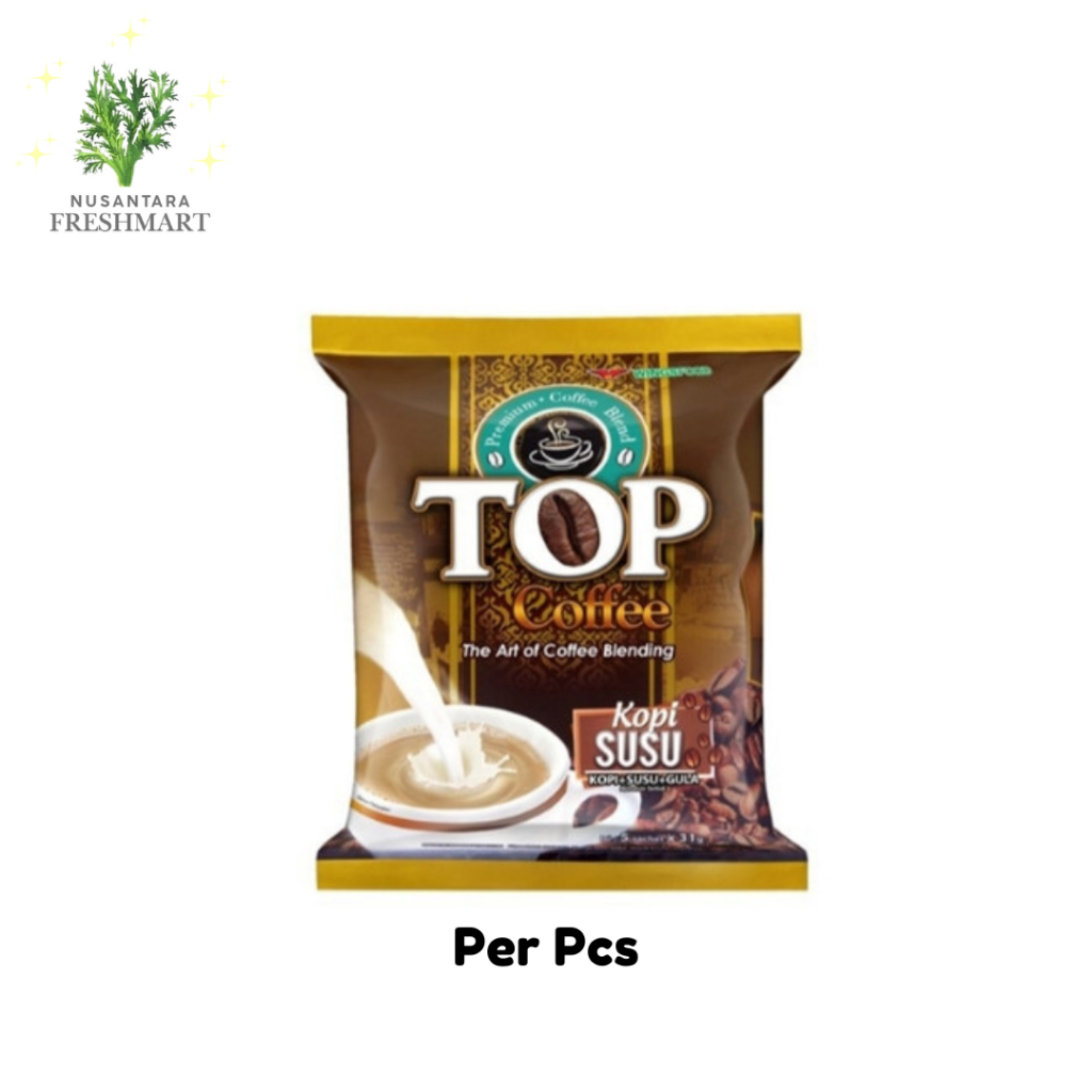 

[Nusantara Freshmart] Top Coffee Kopi Susu - Per Pcs/Sachet