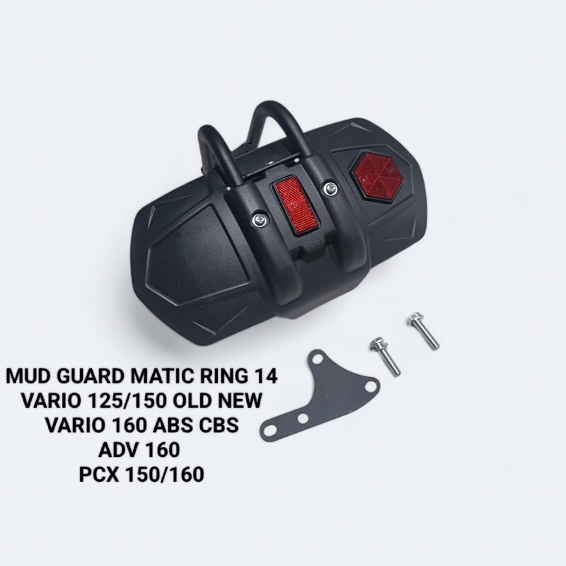 Mudguard PCX/ADV/AEROX/VARIO 150/VARIO 160 penahan lumpur mudguard MATIC