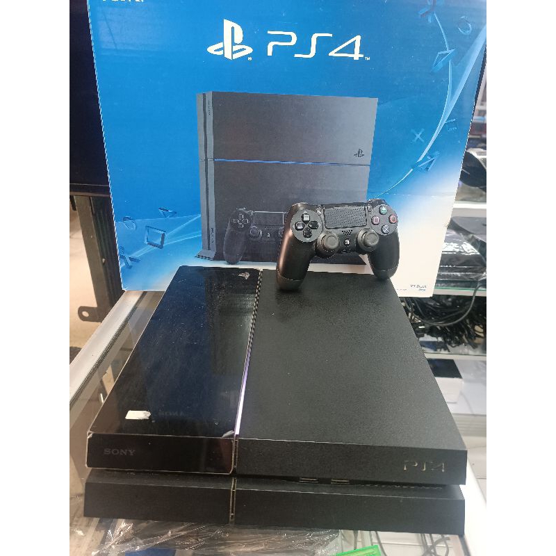Ps4 ps 4 playstation sony fat 500 gb ori + game full set