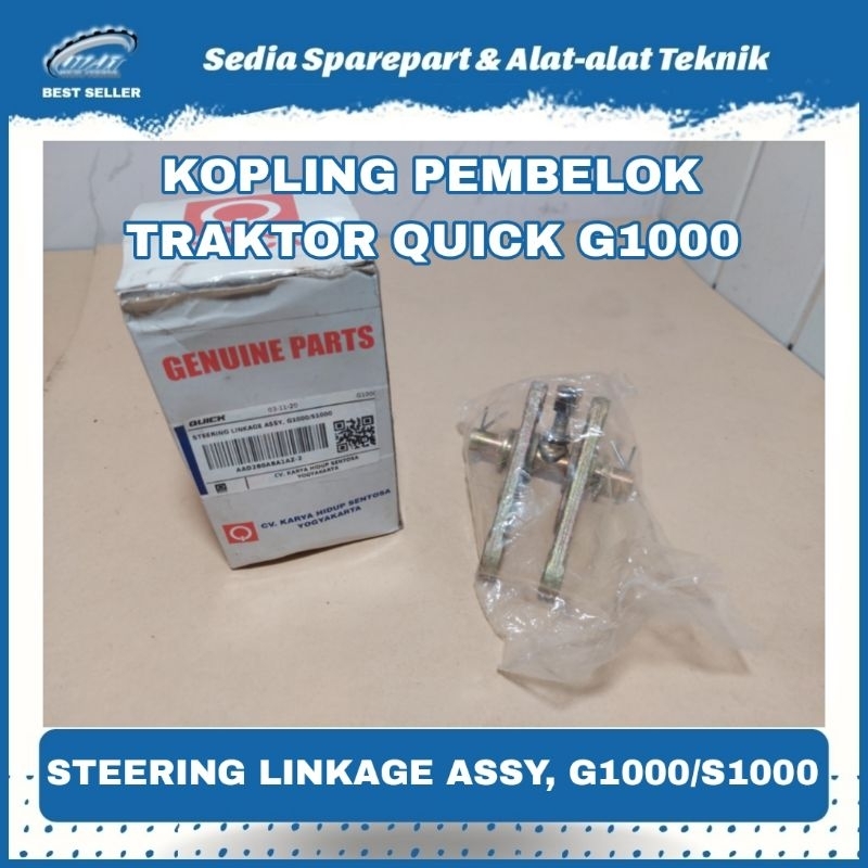 KOPLING PEMBELOK TRAKTOR QUICK G1000 STEERING LINKAGE ASSY, G1000/S1000
