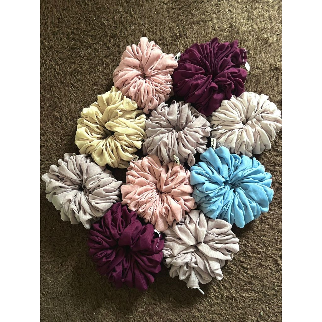 NissaScarf - Basic Scrunchie (Scrunchie Ikat Rambut Cempol Hijab Premium)
