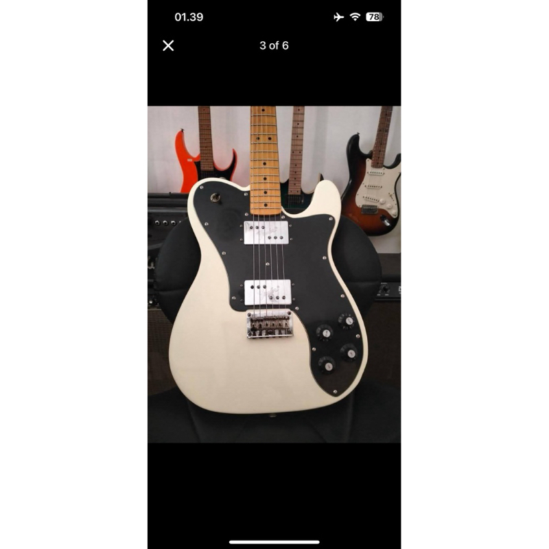 gitar squier telecaster deluxe original