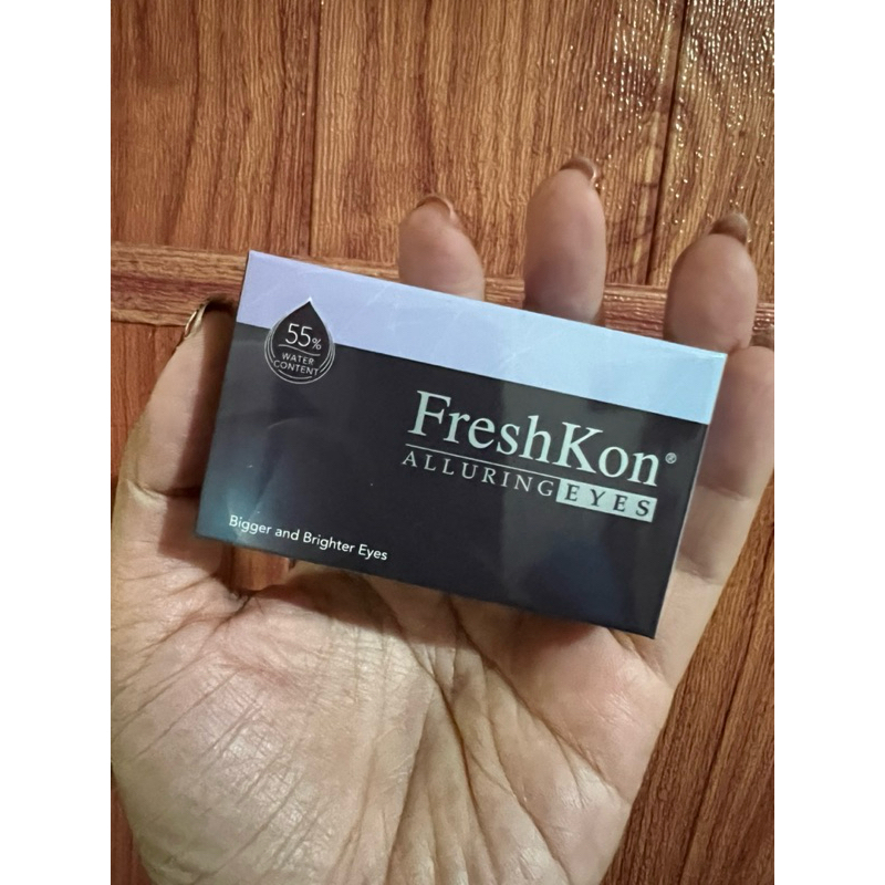 TERMURAH READY STOCK SOFTLENS FRESHKON ALLURING EYES BIGGER AND BRIGHTER EYES MINUS -5,75 MYSTICAL B