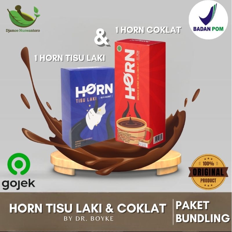 

HORN PAKET BUNDLING TISU & COKLAT BY DR. BOYKE
