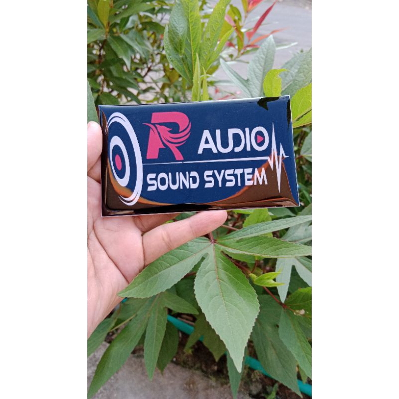 

LABEL | LOGO | EMBLEM AUDIO SOUND SYSTEM CUSTOM TIMBUL 3D