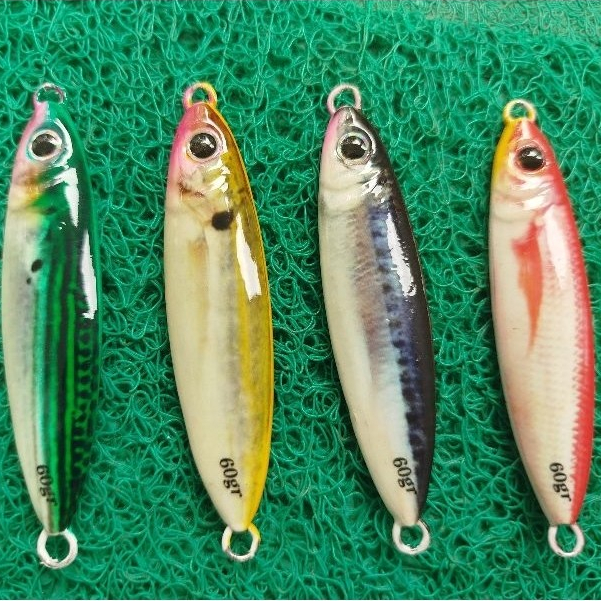 metal jig decal full gid umpan metal jig full GID 60 gram decal metal jig 60 gram
