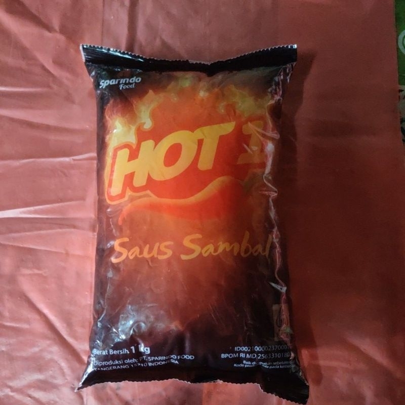 

Sarando Hot Saus Sambal 1 kg