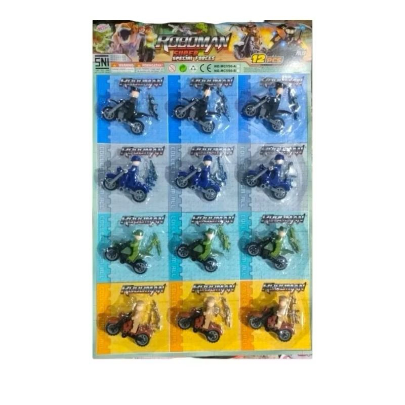 [1 pcs] Lego Motor Tentara || Lego Motor Lembaran