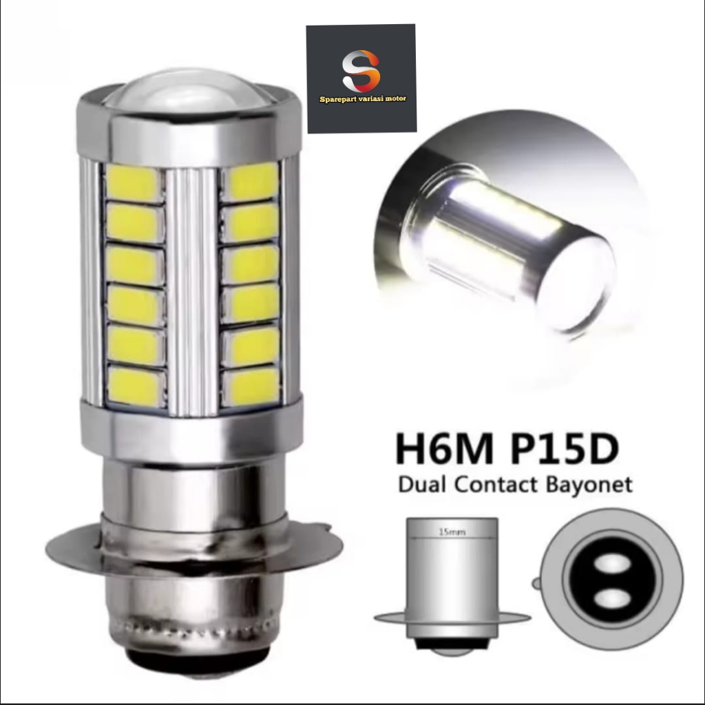 siap kirim lampu 33mata lampu stop le 33 mata h6 matic bebek universall vario 125 150 beat scoopy le