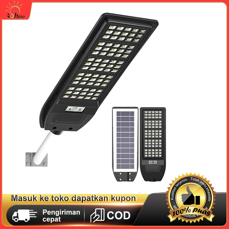 Garansi 10 tahun  lampu Tenaga Surya lampu jalan tenaga matahari LED luar ruangan Daya 24 jam terus 