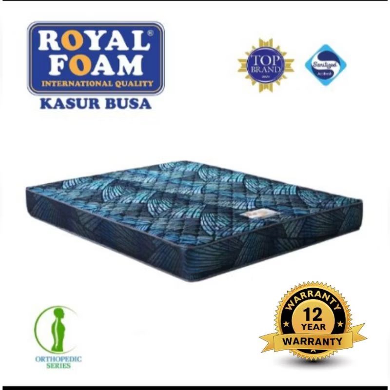 KASUR BUSA REBOUNDED ROYAL FOAM / KASUR BUSA FIBERTECH 120X200 GARANSI 12 TAHUN / KASUR BUSA KESEHAT