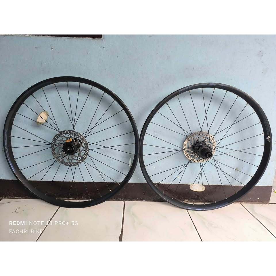 Wheelset Entity X15 Ring 27.5 Hfh Entity TA boost Jangkrik copotan Xtrada 8