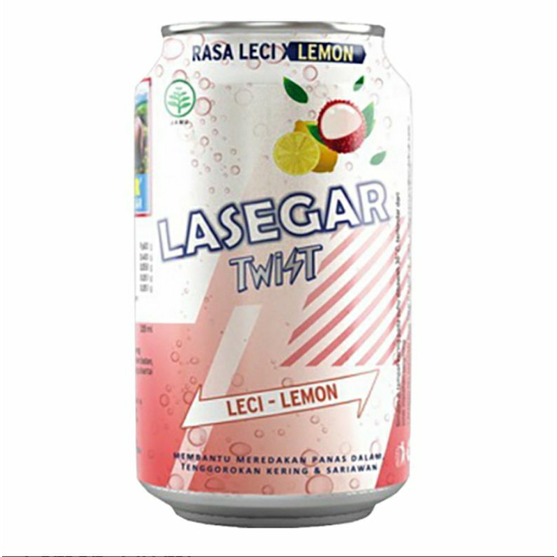 

Lasegar twist rasa lychee lemon 320ml