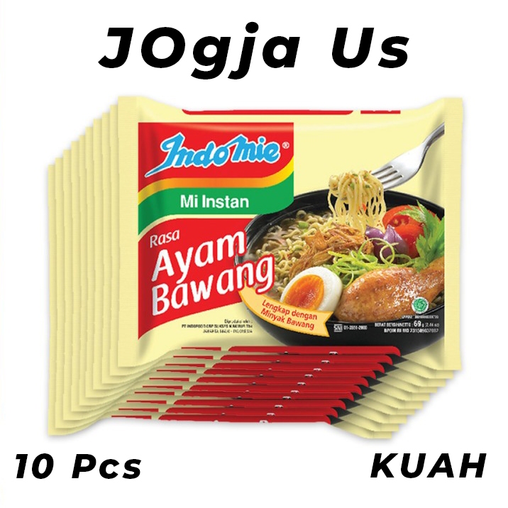 

Indomie Kuah Ayam Bawang Mie Instan Indomie Kuah Paket 10 Pcs