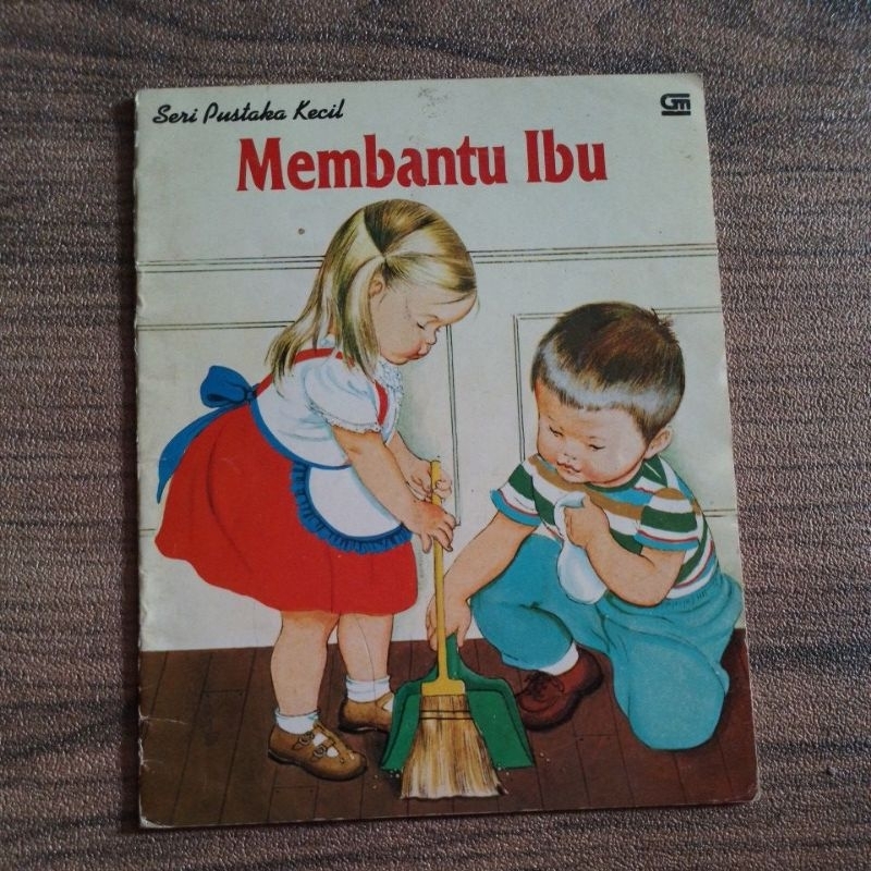 membantu ibu Seri Pustaka Kecil ilustrasi Eloise Wilkin [ preloved ]