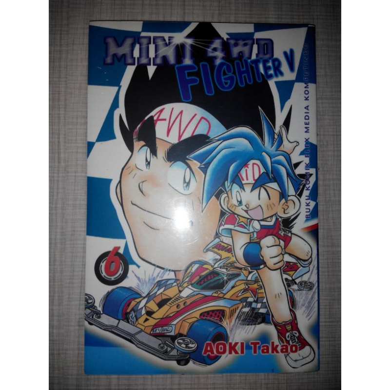 komik mini 4wd fighter v