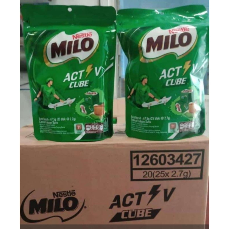 

Milo ACTIV CUBE 25pcs