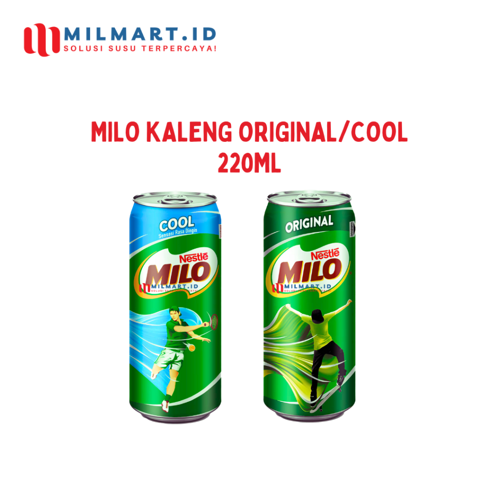 

NESTLE MILO CAIR ACTIV-GO 220 ML MINUMAN SUSU COKLAT MILO KALENG COOL/ORIGINAL (1 PCS)