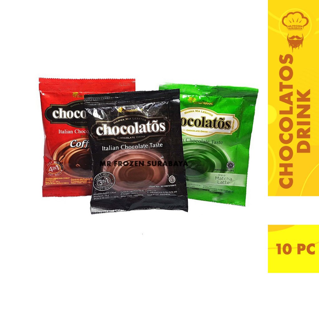 

Chocolatos Drink 24g 1 Renteng Isi 10 Sachet