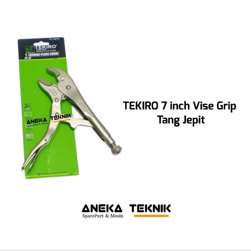 Tang Buaya TEKIRO 7 inch Vise Grip Tang Jepit Tang Jepit Buaya Tang 7