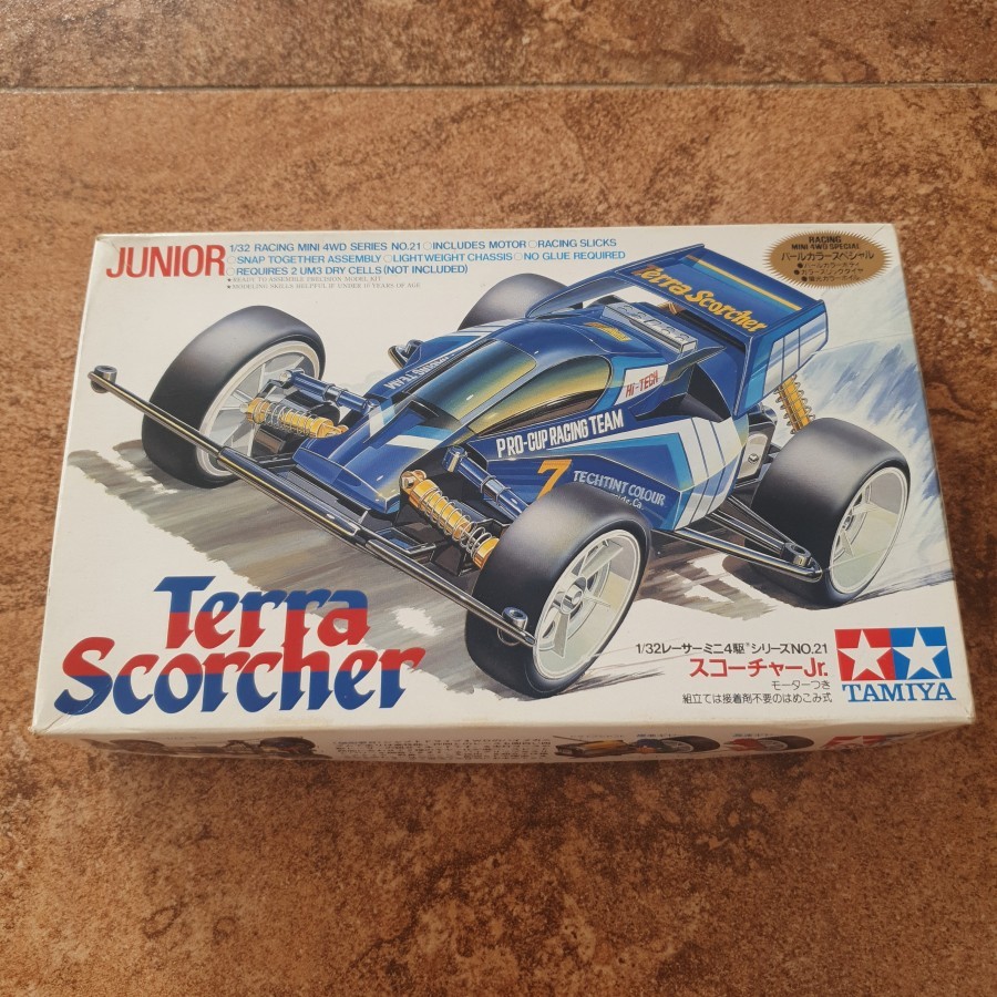terrascorcher terra scorcher special edition purple fluorescent tamiya tepung 94188