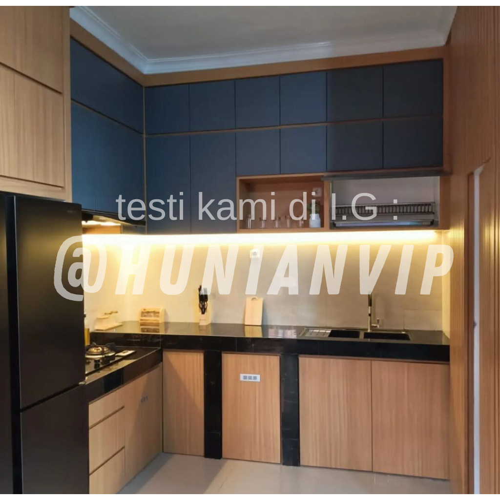 Kitchen set modern surabaya finishing hpl