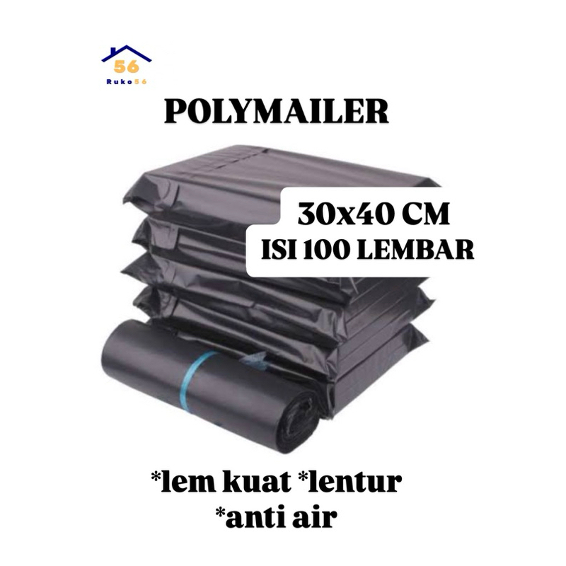 

Polymailer/Plastik Bungkus/Plastik Paking 30x40CM 100PCS