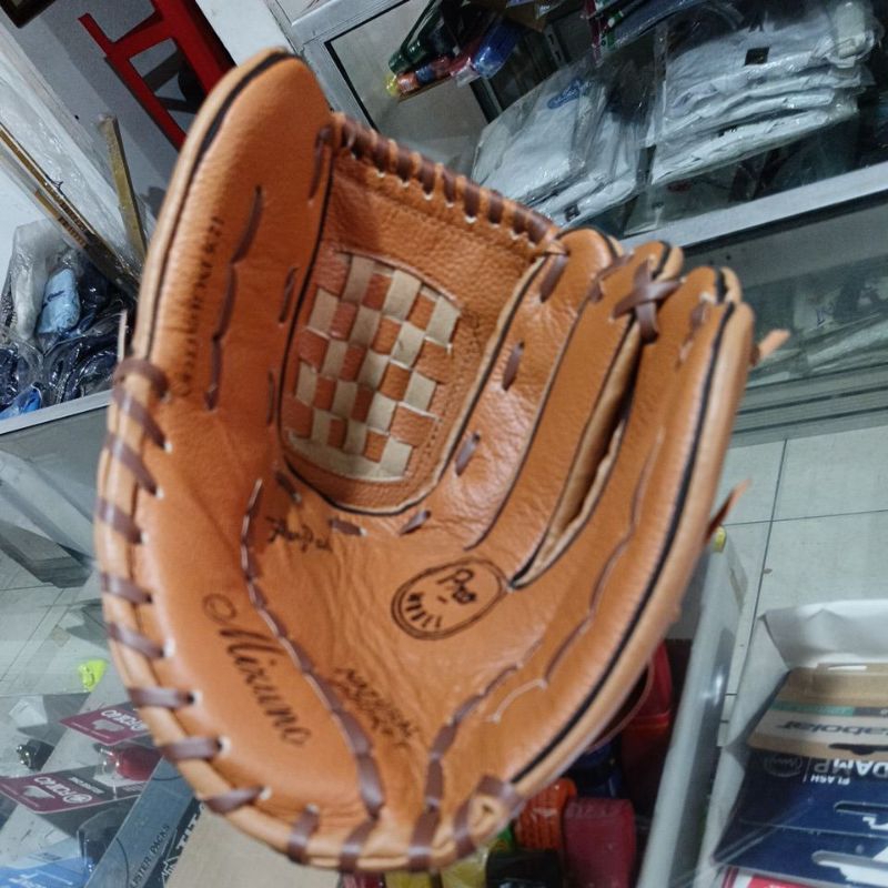 Glove baseball / softball Mizuno Kulit