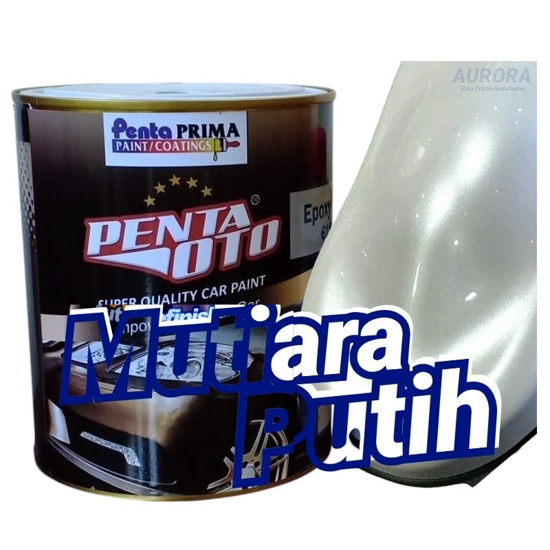 cat pu Mutiara putih Penta Oto