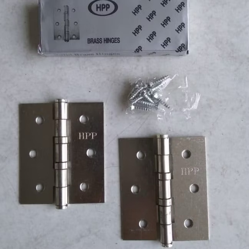 1PCK/12 Set HPP Engsel Pintu Jendela Rumah 3" inch Stainless/Engsel Tebal/Ensel Aluminium Anti Karat