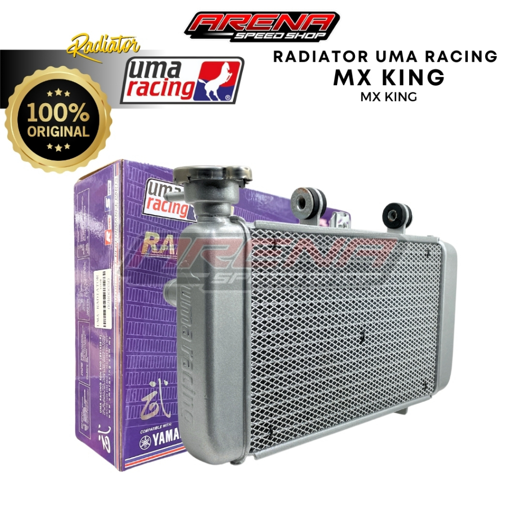 UMA Racing Y15ZR Radiator Big Volume - Radiator Jupiter MX King 150 350ml Original UMA Malaysia